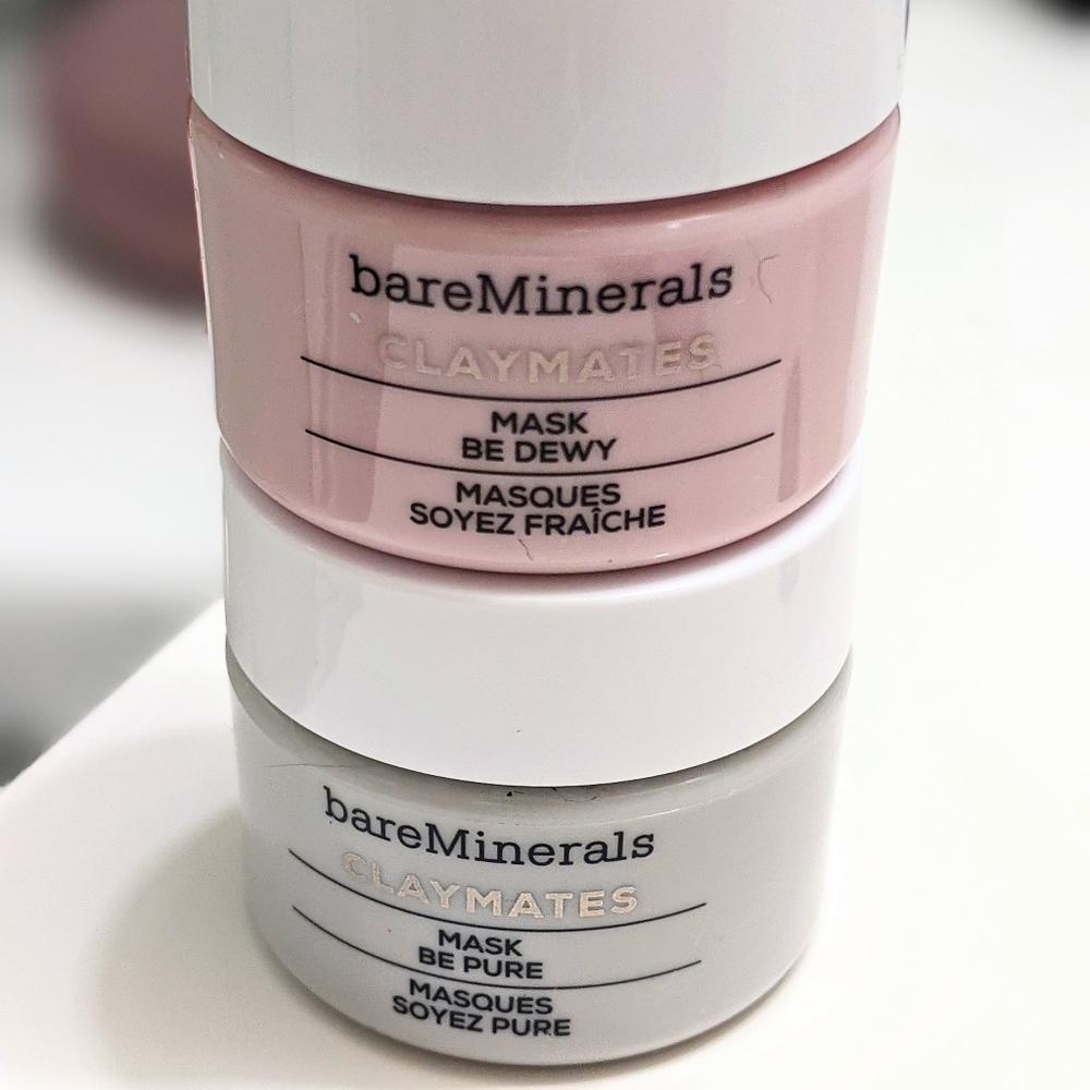 Bare Minerals -Claymates Mask Duo- Be Bright&Firm